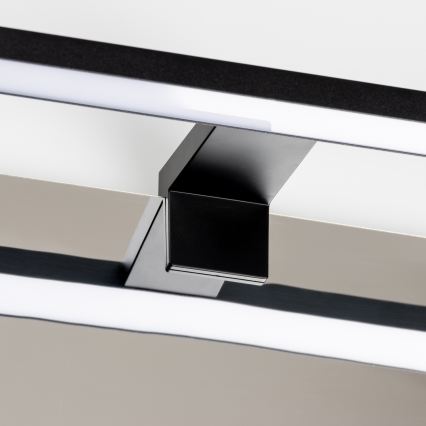 Aigostar - LED osvetlitev kopalniškega ogledala LED/8W/230V 4000K 40 cm IP44 črna