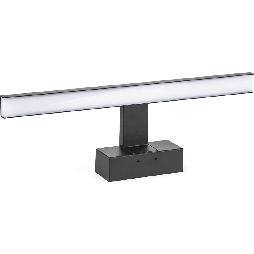 Aigostar - LED osvetlitev kopalniškega ogledala LED/8W/230V 4000K 40 cm IP44 črna