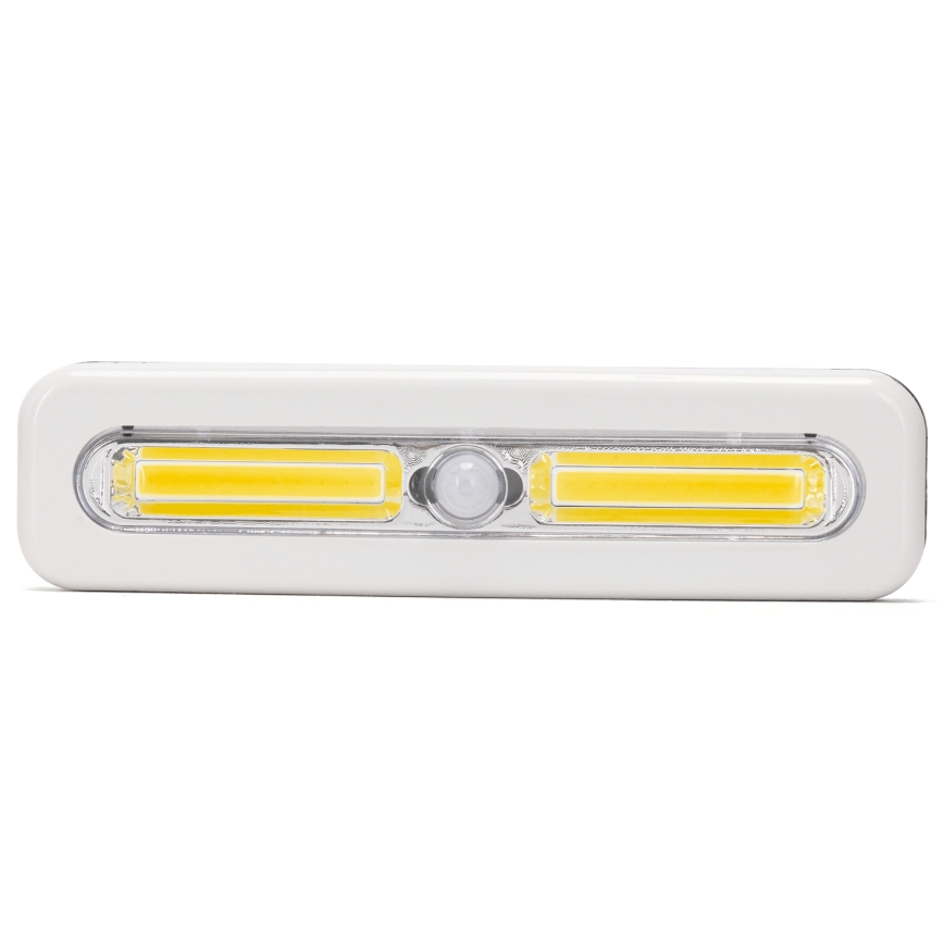 Aigostar - LED osvetlitev omare s senzorjem gibanja LED/3xAAA 3000K bela