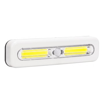 Aigostar - LED osvetlitev omare s senzorjem gibanja LED/3xAAA 6500K bela