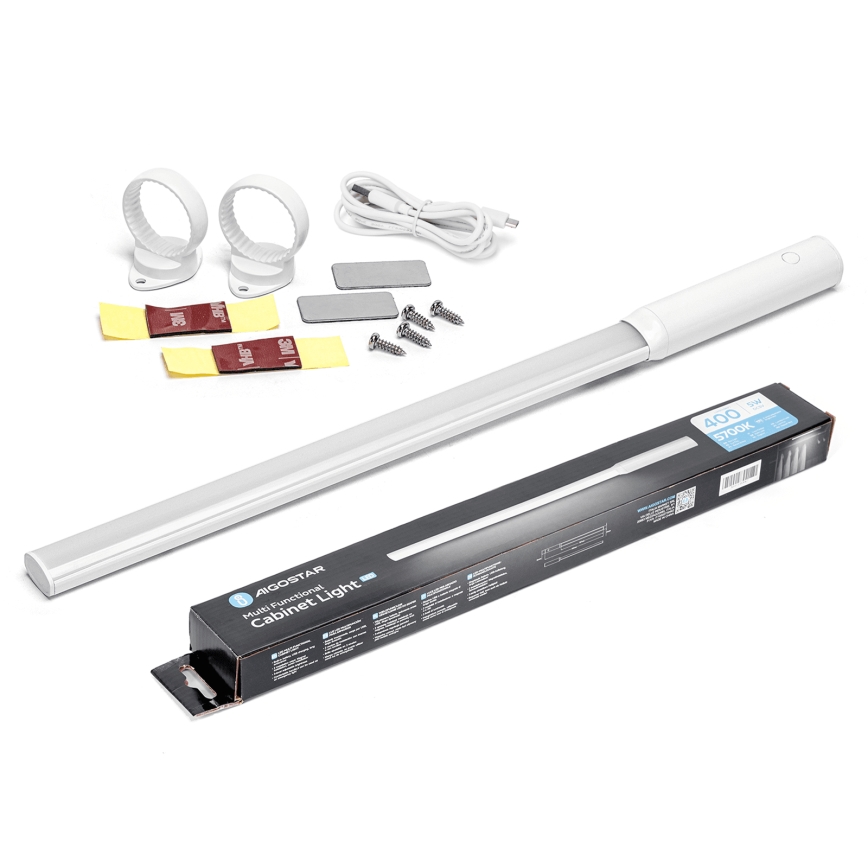 Aigostar - LED osvetlitev omare s senzorjem gibanja LED/5W/5V 5700K bela