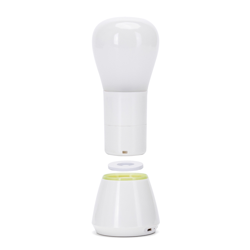 Aigostar - LED Polnilna nočna luč LED/0,5W/5V 3000K 650mAh