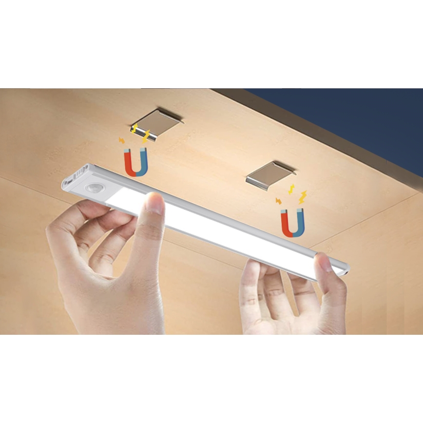Aigostar - LED Polnilna pohištvena razsvetljava s senzorjem LED/1,5W/5V 4000K