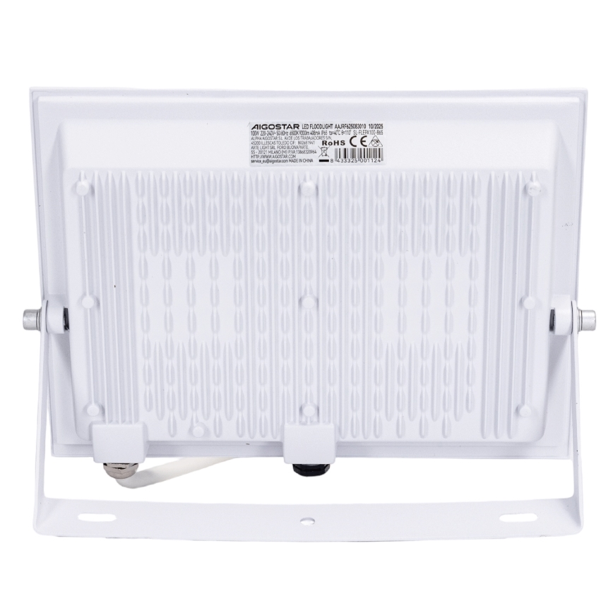 Aigostar - LED reflektor LED/100W/230V 6500K IP65