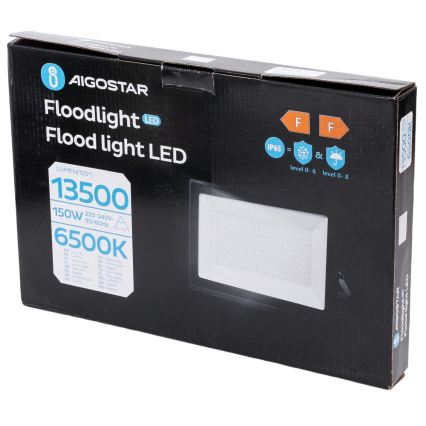 Aigostar - LED reflektor LED/150W/230V 6500K IP65 črna