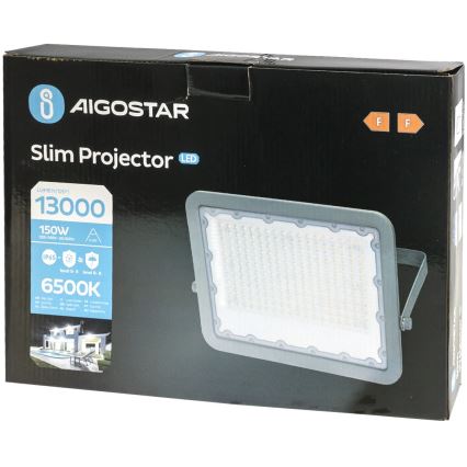 Aigostar - LED Reflektor LED/150W/230V siv 6500K IP65