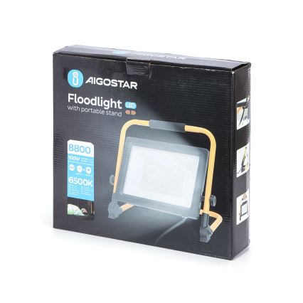 Aigostar - LED Reflektor s stojalom LED/100W/230V 6500K IP65