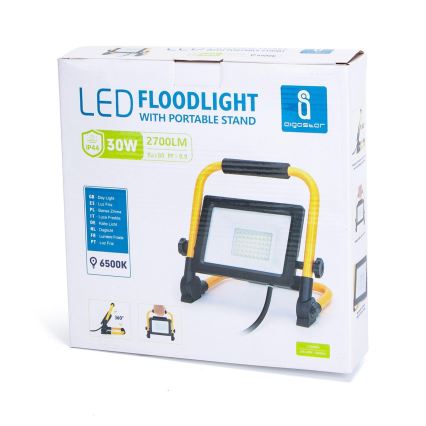 Aigostar - LED Reflektor s stojalom LED/30W/230V IP44