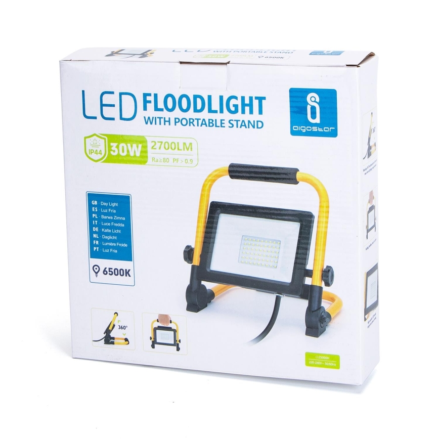 Aigostar - LED Reflektor s stojalom LED/30W/230V IP44