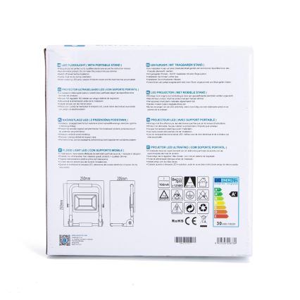 Aigostar - LED Reflektor s stojalom LED/30W/230V IP44
