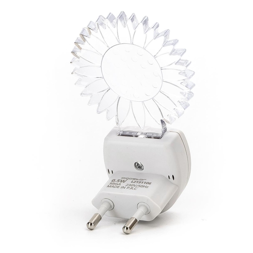 Aigostar - LED RGB Nočna svetilka s senzorjem LED/0,5W/230V sonce