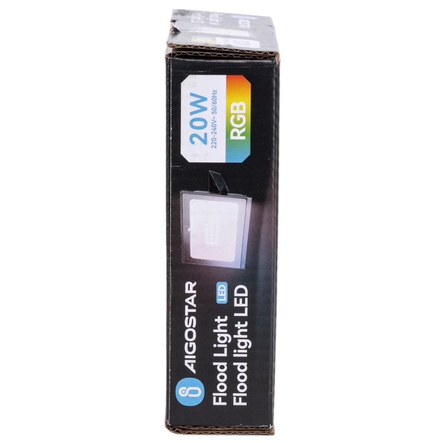 Aigostar - LED RGB reflektor LED/10W/230V IP65 + daljinski upravljalnik