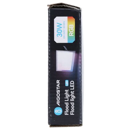 Aigostar - LED RGB Reflektor LED/30W/230V IP65 + daljinski upravljalnik