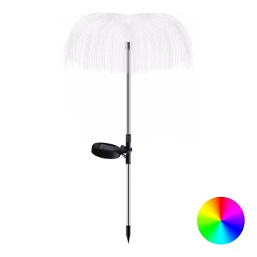 Aigostar - LED RGB Solarna dekorativna svetilka LED/0,03W/1,2V 70cm IP44