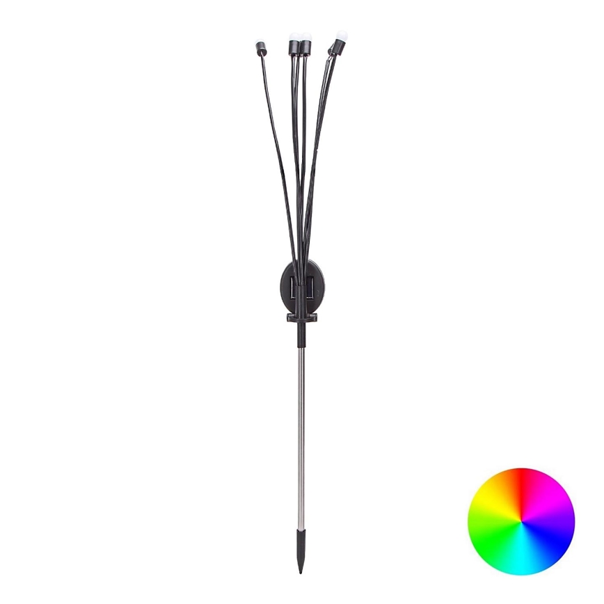 Aigostar - LED RGB Solarna dekorativna svetilka LED/0,04W/1,2V 68,5cm IP44