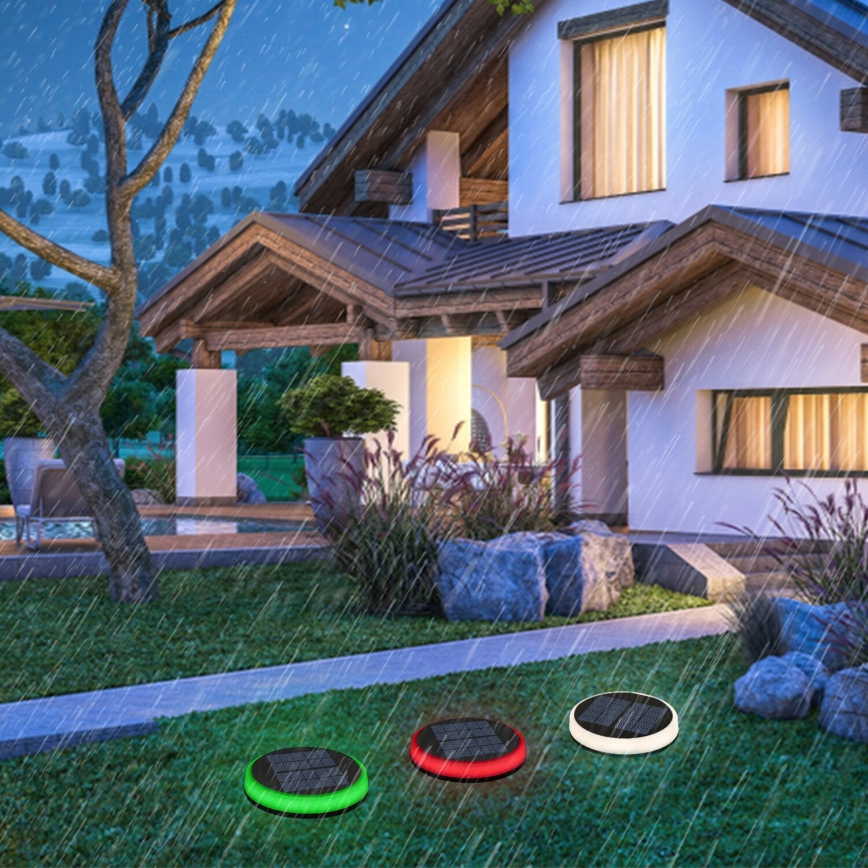 Aigostar - LED RGB Solarna svetilka LED/0,6W/3,7V IP65