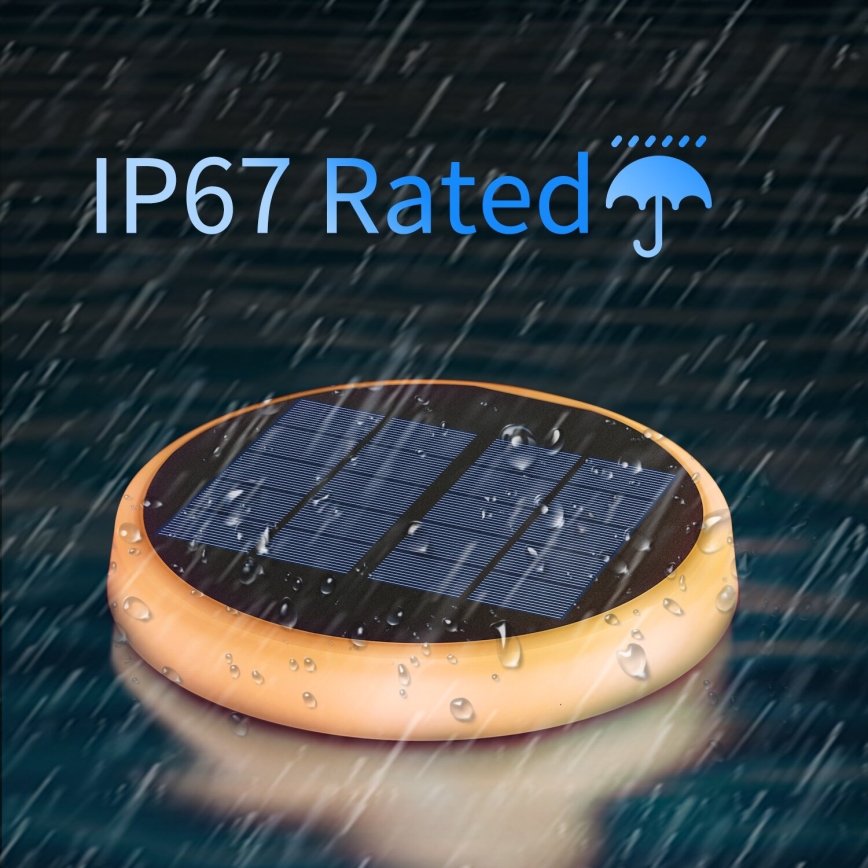 Aigostar - LED RGB Solarna svetilka LED/0,6W/3,7V IP65