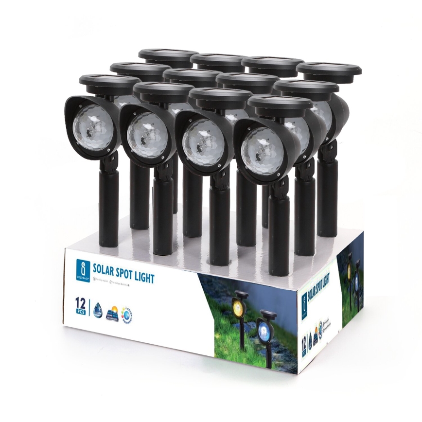 Aigostar - LED RGB Solarna svetilka LED/400mAh IP44