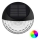Aigostar - LED RGB Stenska solarna svetilka LED/2W/1,2V 300 mAh črna IP44