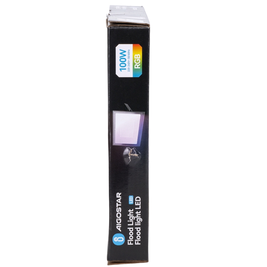 Aigostar - LED RGB Zatemljiv reflektor LED/100W/230V IP65 + daljinski upravljalnik