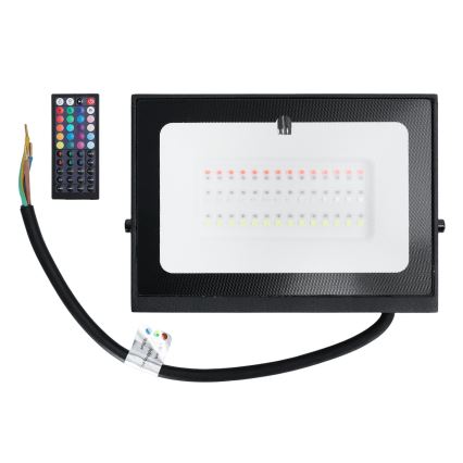 Aigostar - LED RGB zatemnjevalni reflektor LED/30W/230V IP65 + daljinski upravljalnik
