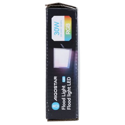 Aigostar - LED RGB zatemnjevalni reflektor LED/30W/230V IP65 + daljinski upravljalnik