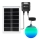 Aigostar - LED RGB Zatemnitvena solarna lestenec MESH LED/20W/3,7V 4000 mAh 2700K-6500K IP65 pr. 15 cm