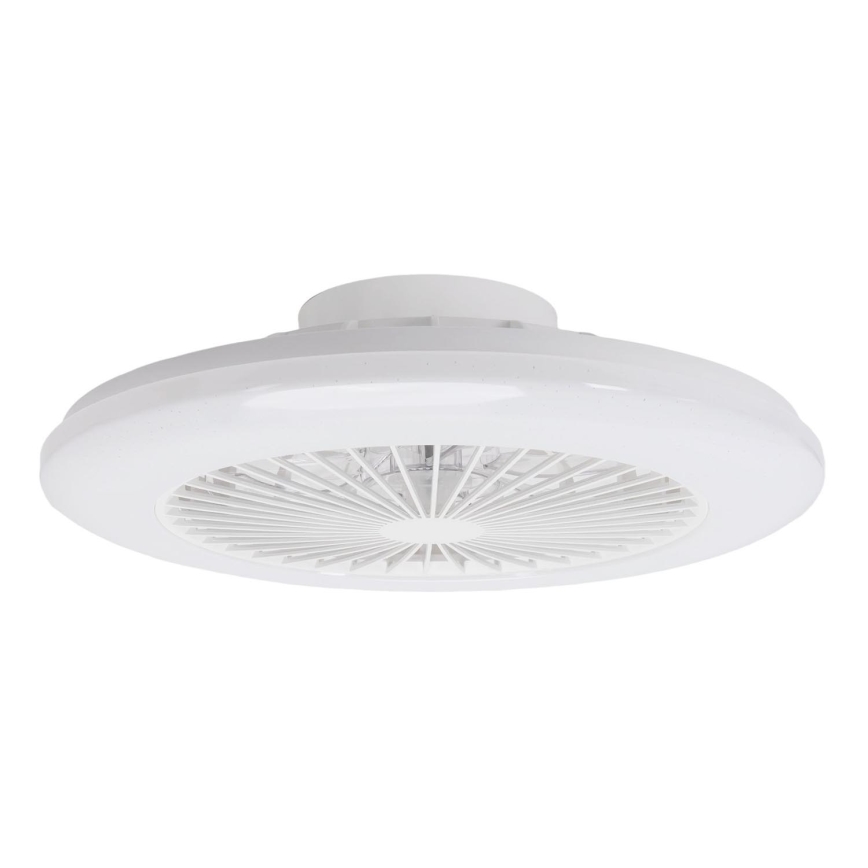 Aigostar - LED RGB Zatemnitvena stropna svetilka z ventilatorjem MESH LED/40W/230V 2700-6500K bela + Daljinski upravljalnik