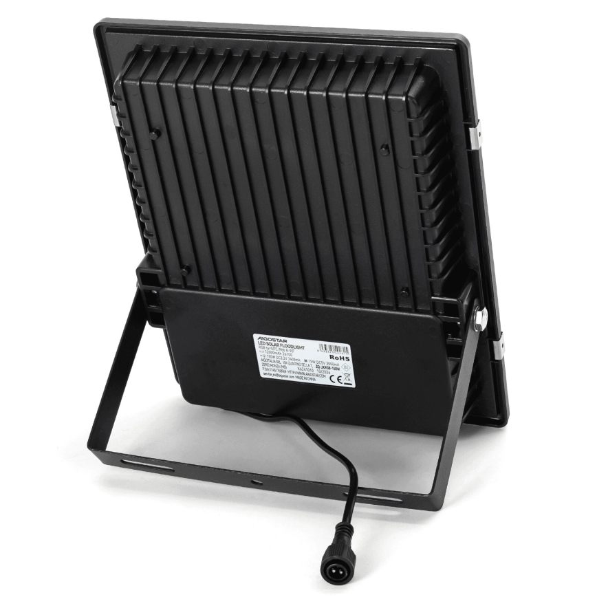 Aigostar - LED RGB Zatemnitveni solarni reflektor LED/150W/3,2V IP66 + Daljinski upravljalnik