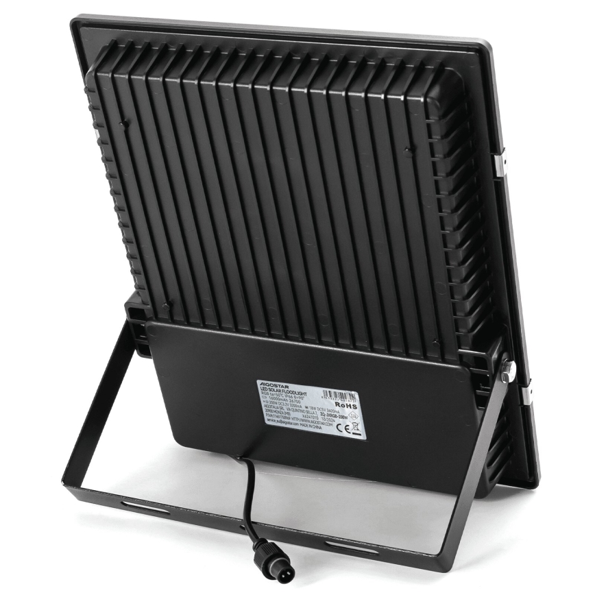Aigostar - LED RGB Zatemnitveni solarni reflektor LED/200W/3,2V IP66 + Daljinski upravljalnik