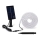 Aigostar - LED RGB Zatemnitveni solarni trak LED/1,6W/3,2V 5 m IP65 + Daljinski upravljalnik