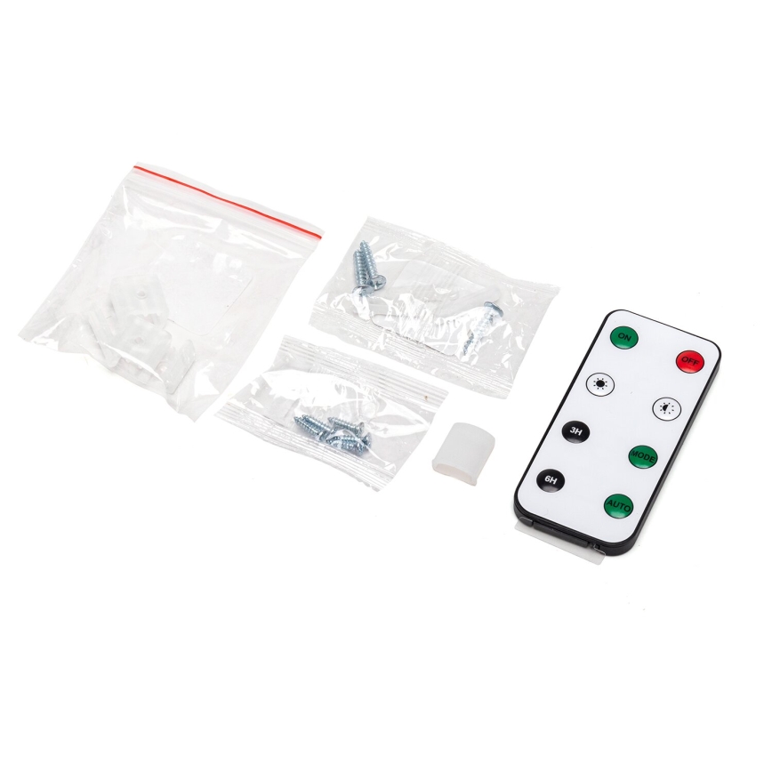 Aigostar - LED RGB Zatemnitveni solarni trak LED/1,6W/3,2V 5 m IP65 + Daljinski upravljalnik