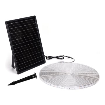 Aigostar - LED RGB Zatemnitveni solarni trak LED/20W/3,2V 20 m IP65 + Daljinski upravljalnik