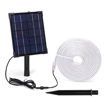 Aigostar - LED RGB Zatemnitveni solarni trak LED/5W/3,2V 5+2m IP65 + Daljinski upravljalnik