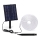 Aigostar - LED RGB Zatemnitveni solarni trak LED/5W/3,2V 5+2m IP65 + Daljinski upravljalnik
