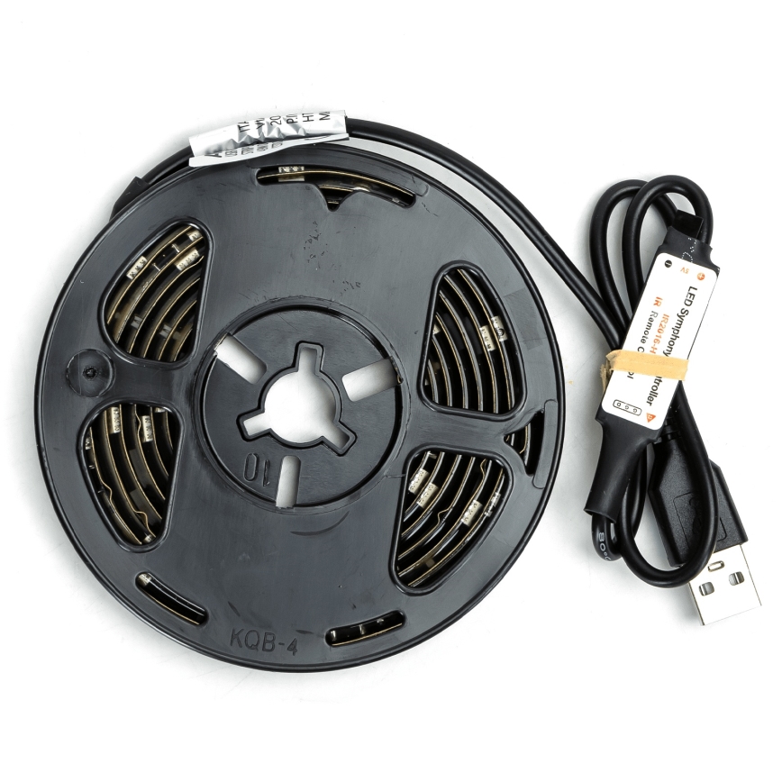 Aigostar - Zatemljiv RGBIC LED trak 2m LED/4,9W/5V + z daljinskim upravljalnikom