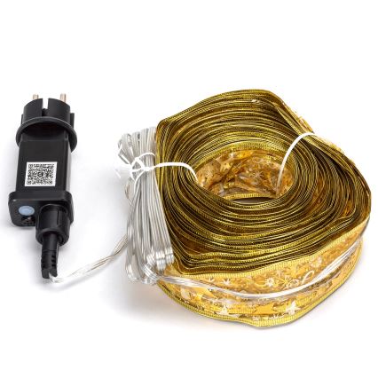 Aigostar - LED RGBICW Pametni zunanji božični niz MESH 100 LED 10 m IP44 + daljinski upravljalnik