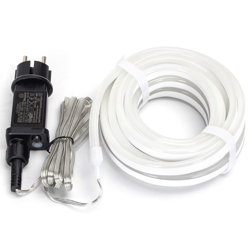 Aigostar - LED RGBICW Zunanji božični niz 90xLED 3m IP44 + daljinski upravljalnik