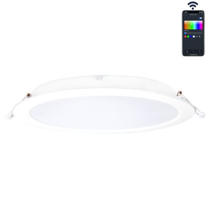 Aigostar - LED RGBW Kopalniška vgradna svetilka MESH LED/18W/230V 2700-6500K IP44