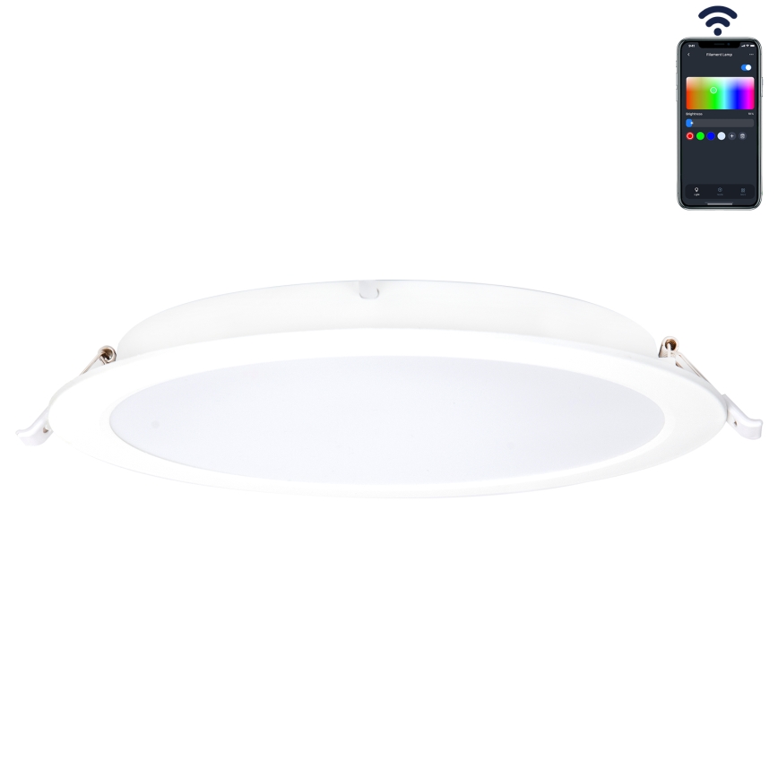 Aigostar - LED RGBW Kopalniška vgradna svetilka MESH LED/18W/230V 2700-6500K IP44
