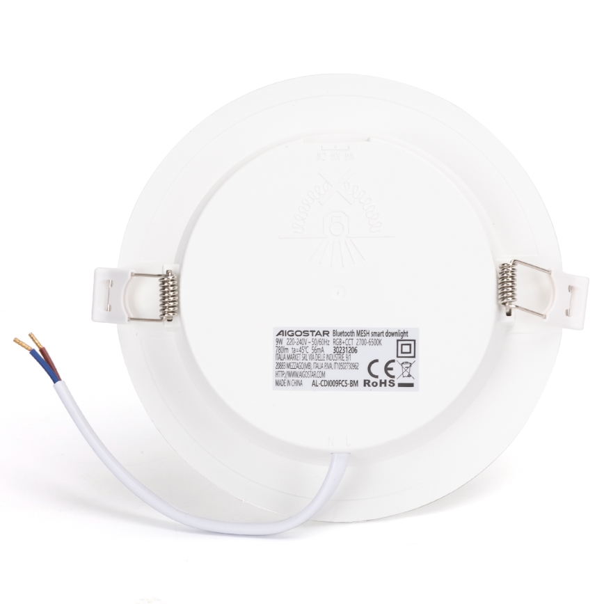 Aigostar - LED RGBW Kopalniška vgradna svetilka MESH LED/9W/230V 2700-6500K IP44