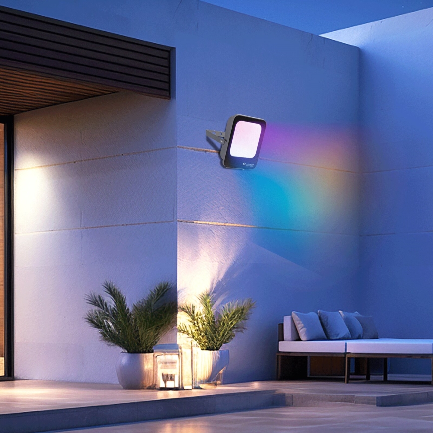 Aigostar - LED RGBW Reflektor MESH MESH LED/20W/230V 6500K IP65 + Daljinski upravljalnik