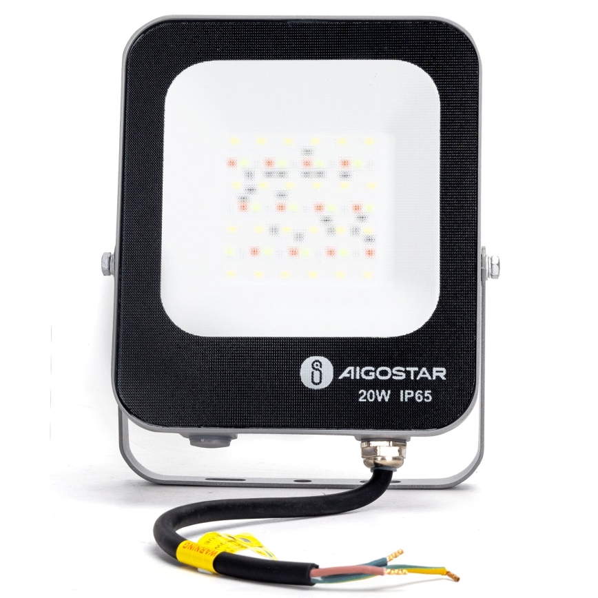 Aigostar - LED RGBW Reflektor MESH MESH LED/20W/230V 6500K IP65 + Daljinski upravljalnik