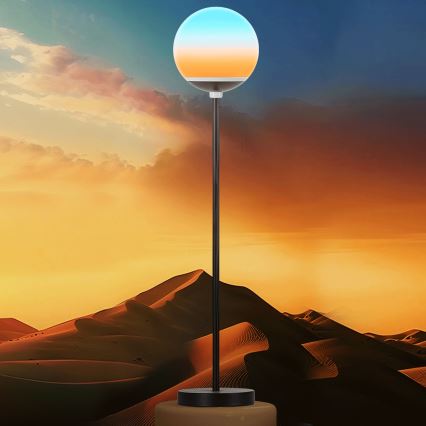 Aigostar - LED RGBW stoječa svetilka MESH, z nastavljivo jakostjo svetlobe, LED/8W/230V + daljinski upravljalnik