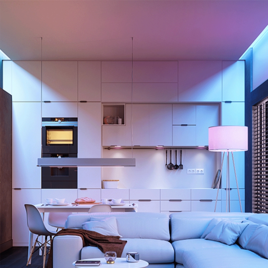 Aigostar - LED RGBW zatemnjevalna žarnica GU10/4,8W/230V 3000K + daljinski upravljalnik