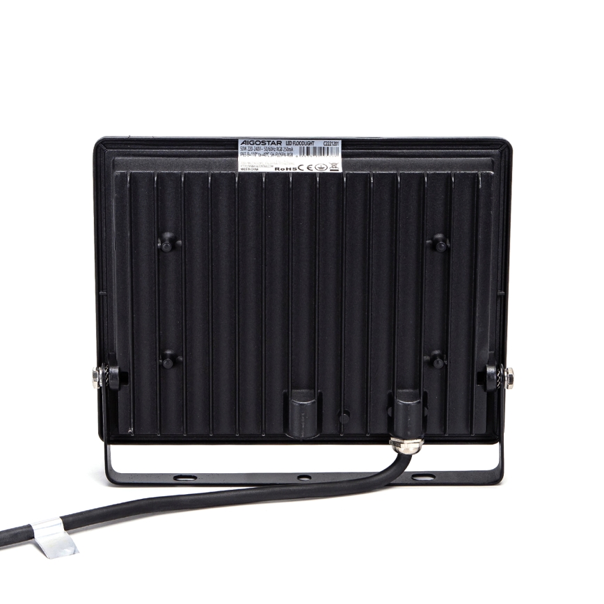 Aigostar - RGBW zatemljiv LED reflektor 50 W, 230 V, IP65 + daljinski upravljalnik