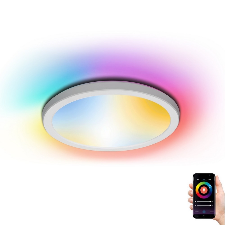 Aigostar - LED RGBW Zatemnitvena stropna svetilka LED/19W/230V 2700-6500K Wi-Fi