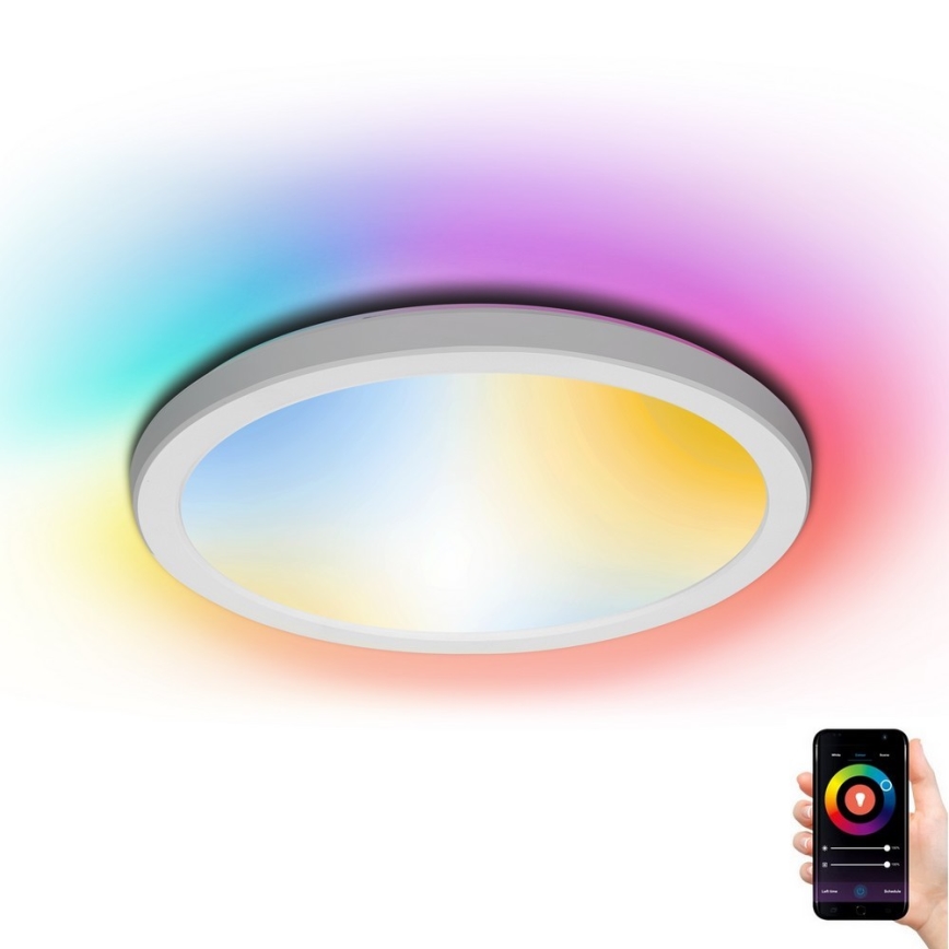 Aigostar - LED RGBW Zatemnitvena stropna svetilka LED/22W/230V 2700-6500K Wi-Fi