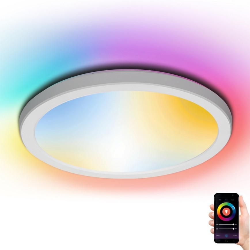 Aigostar - LED RGBW Zatemnitvena stropna svetilka LED/25W/230V 2700-6500K Wi-Fi