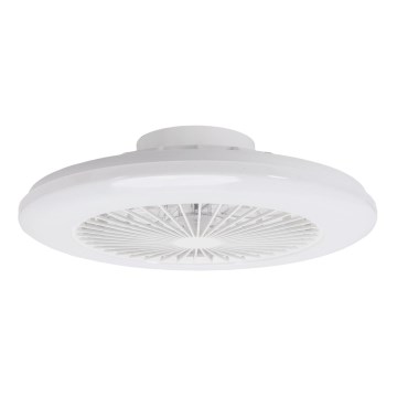 Aigostar - LED RGBW Zatemnitvena stropna svetilka z ventilatorjem MESH LED/40W/230V 2700-6500K bela + Daljinski upravljalnik